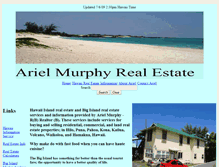 Tablet Screenshot of hawaiihomesandland.net